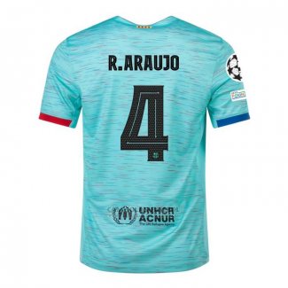 Camisola Barcelona Jogador R.Araujo 3º 2023-2024