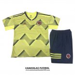 Camisola Colombia 1º Crianca 2019