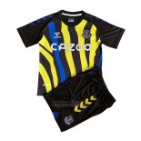 Camisola Everton Goleiro 1º Crianca 2021-2022