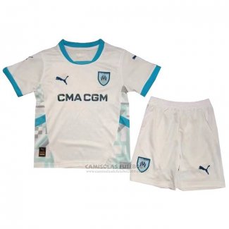 Camisola Olympique Marsella 1º Crianca 2024-2025