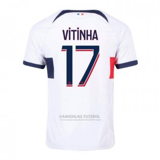 Camisola Paris Saint-Germain Jogador Vitinha 2º 2023-2024