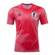 Camisola Pre Match del Japao 2022 Vermelho