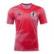 Camisola Pre Match del Japao 2022 Vermelho