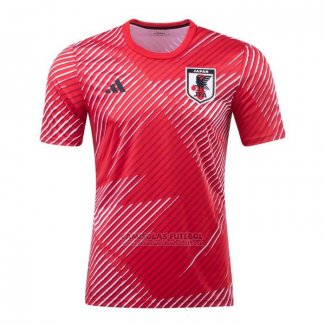 Camisola Pre Match del Japao 2022 Vermelho