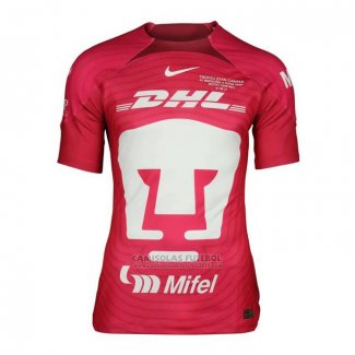 Camisola Pumas UNAM Goleiro 2022-2023 Rosa