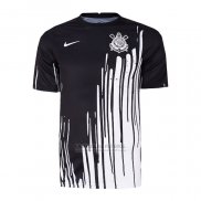 Camisola Treinamento Corinthians 2022 Preto e Branco