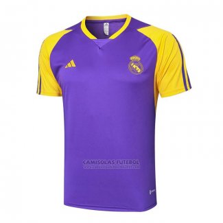 Camisola de Treinamento Real Madrid 2024-2025 Purpura