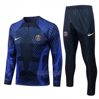 Sueter de Treinamento Paris Saint-Germain 2022-2023 Azul