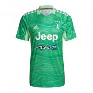 Tailandia Camisola Juventus Goleiro 2021-2022 Verde