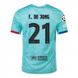 Camisola Barcelona Jogador F.De Jong 3º 2023-2024