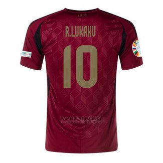 Camisola Belgica Jogador R.lukaku 1º 2024