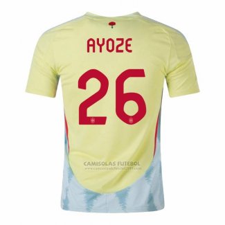 Camisola Espanha Jogador Ayoze 2º 2024