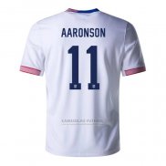 Camisola Estados Unidos Jogador Aaronson 1º 2024