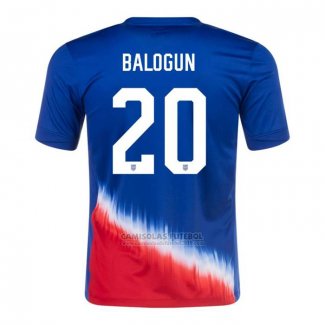 Camisola Estados Unidos Jogador Balogun 2º 2024