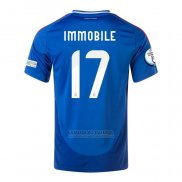 Camisola Italia Jogador Immobile 1º 2024-2025