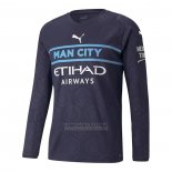 Camisola Manchester City 3º Manga Comprida 2021-2022