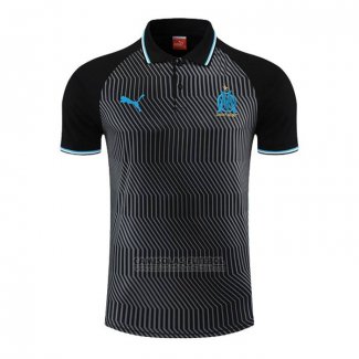 Camisola Polo del Olympique Marsella 2022-2023 Cinza