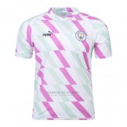 Camisola Pre Match del Manchester City 2023 Branco