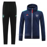 Fato de Treino Hoodie Arsenal 2021-2022 Azul