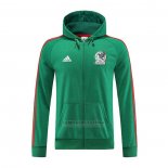 Jaqueta Hoodie Mexico 2022-2023 Verde