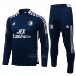 Sueter de Treinamento Feyenoord 2021-2022 Azul