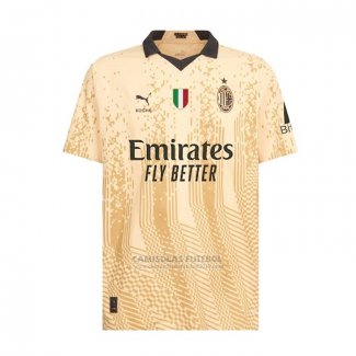 Tailandia Camisola AC Milao Goleiro 2022-2023