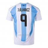 Camisola Argentina Jogador J.alvarez 1º 2024