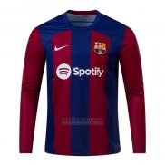 Camisola Barcelona 1º Manga Comprida 2023-2024