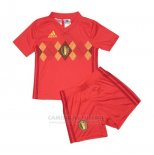 Camisola Belgica 1º Crianca 2018