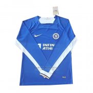 Camisola Chelsea 1º Manga Comprida 2023-2024