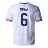 Camisola Estados Unidos Jogador Musah 1º 2024