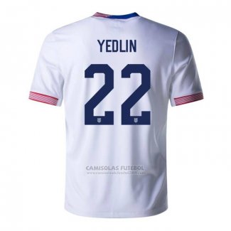 Camisola Estados Unidos Jogador Yedlin 1º 2024