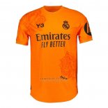 Camisola Real Madrid Y-3 Goleiro 2024 Laranja