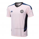 Camisola de Treinamento Manchester United 2022-2023 Rosa