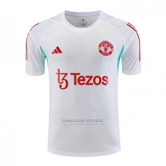 Treinamento Manchester United 2023-2024 Branco