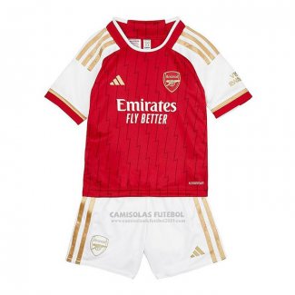 Camisola Arsenal 1º Crianca 2023-2024