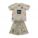Camisola Dortmund Goleiro 2º Crianca 2024-2025