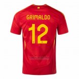 Camisola Espanha Jogador Grimaldo 1º 2024