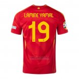 Camisola Espanha Jogador Lamine Yamal 1º 2024