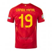 Camisola Espanha Jogador Lamine Yamal 1º 2024
