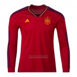 Camisola Espanha 1º Manga Comprida 2022