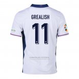 Camisola Inglaterra Jogador Grealish 1º 2024