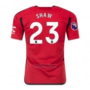 Camisola Manchester United Jogador Shaw 1º 2023-2024