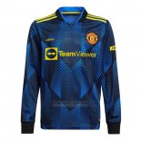 Camisola Manchester United 3º Manga Comprida 2021-2022