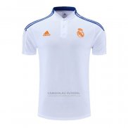 Camisola Polo del Real Madrid 2022-2023 Branco Y Azul