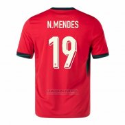 Camisola Portugal Jogador N.mendes 1º 2024