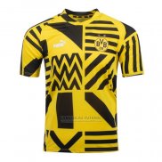 Camisola Pre Match del Dortmund 2022 Amarelo Y Preto