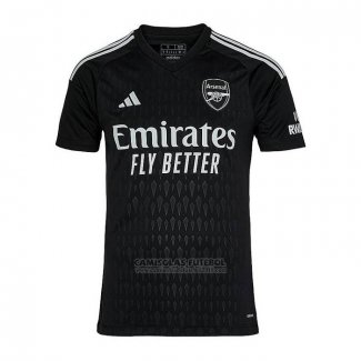 Camisola Arsenal Goleiro 2023-2024 Preto