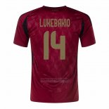 Camisola Belgica Jogador Lukebakio 1º 2024