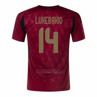Camisola Belgica Jogador Lukebakio 1º 2024
